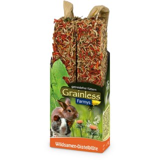 JR FARM Grainless Farmys Wildsamen-Distelblten 140g (2 Stck)