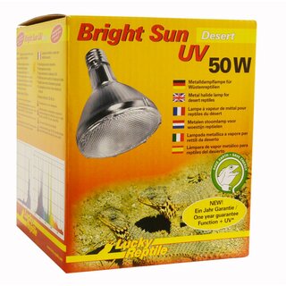 Lucky Reptile Bright Sun UV Desert 50W