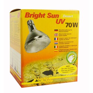 Lucky Reptile Bright Sun UV Desert 70W